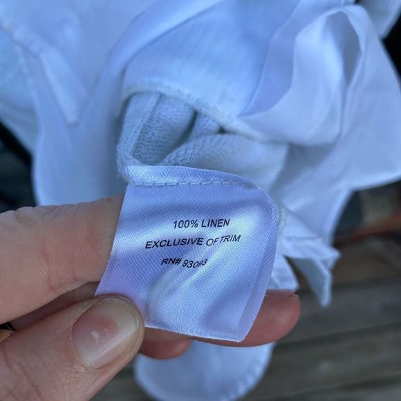 TYLER BOE STRIPED TWOFER SWEATER STRAW Size Small, MSRP $152 - Picture 6 of 10